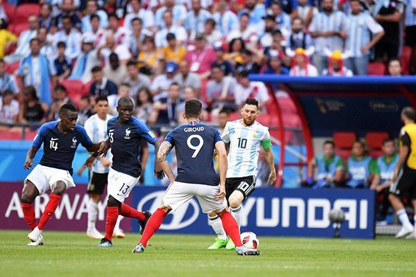 世界杯法国对阿根廷现场直播